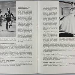 Booklet - 'Wissenswertes Fur Die Frau', Commonwealth of Australia, Jan 1959