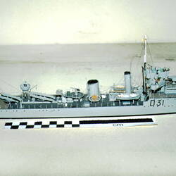 Ship Model - Destroyer HMAS 'Voyager'