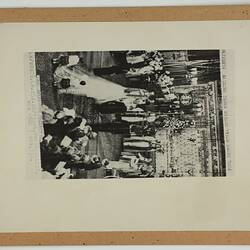 Picturegram - The Royal Couple at the Altar, Westminster Abbey, London, 20 Nov 1947