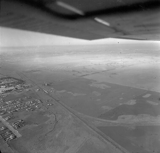 Negative - Aerial View of Deer Park, Victoria, Jul 1966