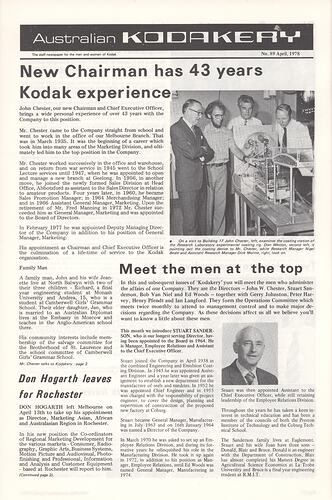 Newsletter - 'Australian Kodakery', No 89, Apr 1978