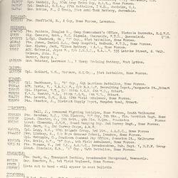Bulletin - 'Kodak Staff Service Bulletin', No 7, 18 April 1942