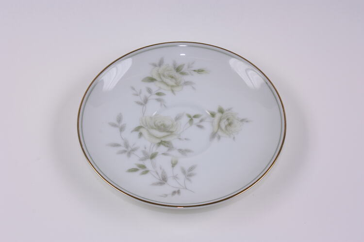 Saucer - Noritake China Coffee Set, Japan, 1940s