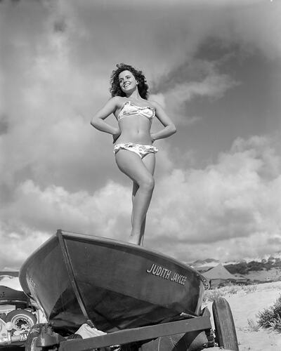 Woman with a Motor Boat, Victoria, 13 Dec 1959
