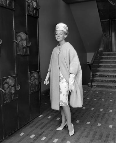 Australian Wool Board, Woman Modelling Clothes, Victoria, 18 Jan 1960