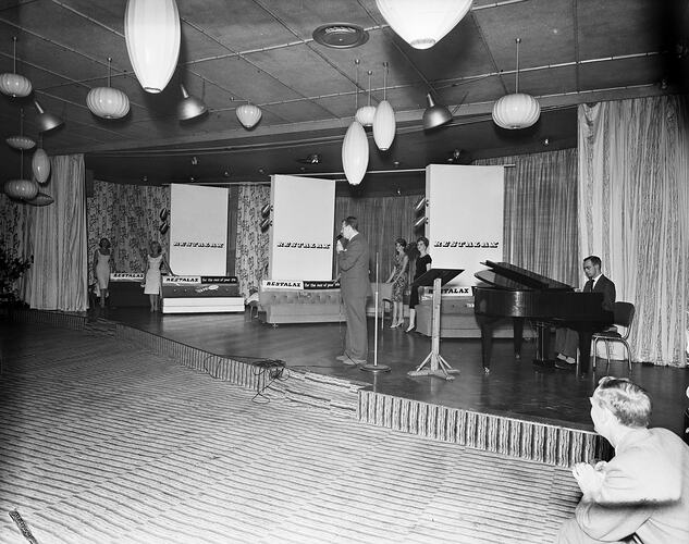 Restalax Furniture Display, Melbourne, 01 Mar 1960
