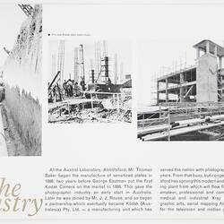 Booklet - Kodak (Australasia) Pty Ltd, Commemorate Coburg Plant Opening, 1961