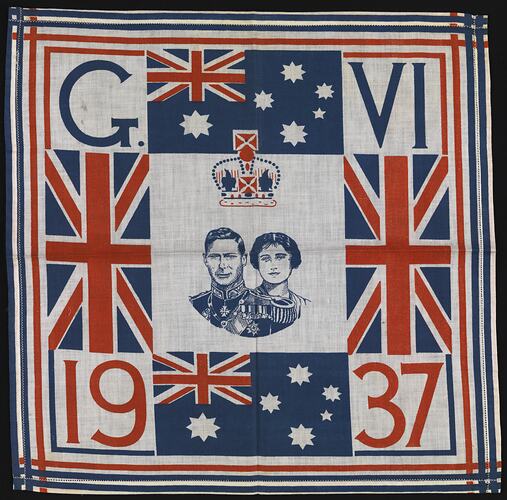 Handkerchief - Coronation, 'G. VI, 1937'