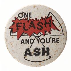 Badge - One Flash & You're Ash