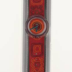 Wrist Watch in box, Swatch, 'Sarong', Switzerland, 1994