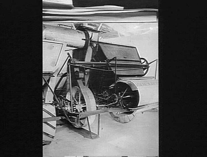 THESE 5 PHOTOS TAKEN: FEB 1926. HARVESTER SECTIONS