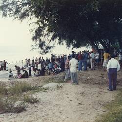 Photograph - Vietnamese Refugees, Kuantan, Malaysia, Dec 1978