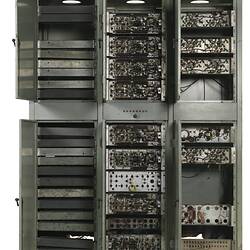 Cabinet - CSIRAC Computer, Back 5, Mercury Delay Line Control Circuits, 1949-1964