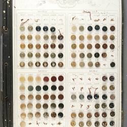 Sample Book - 'Ladies Dress Buttons', circa 1880-1920