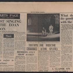 Newspaper - The S.A. Financial Gazette, Eoan Group, Il Trovatore, 18 Jun 1965