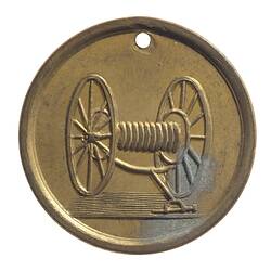 Medal - International Fire Brigade Jubilee, Victoria, Australia, 1887