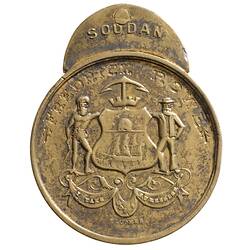 Medal - Lord Mayor's Soudan, New South Wales, Australia, 1885