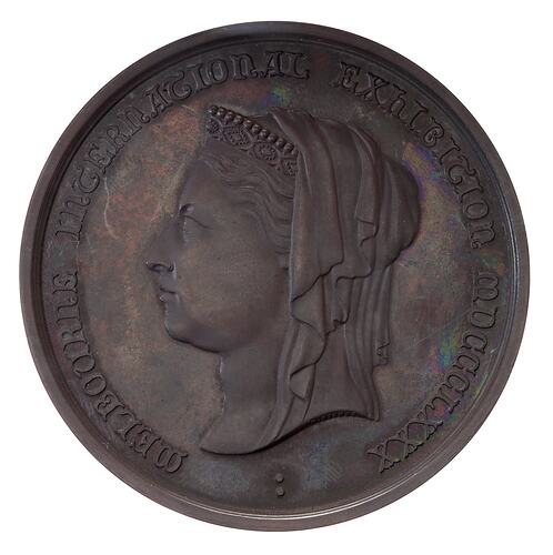 Medal - Melbourne International Exhibition, Bronze Prize, Australia, 1880 (AD)