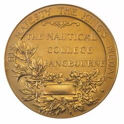 Medal - Royal Military College, Pangbourne, c. 1920 AD
