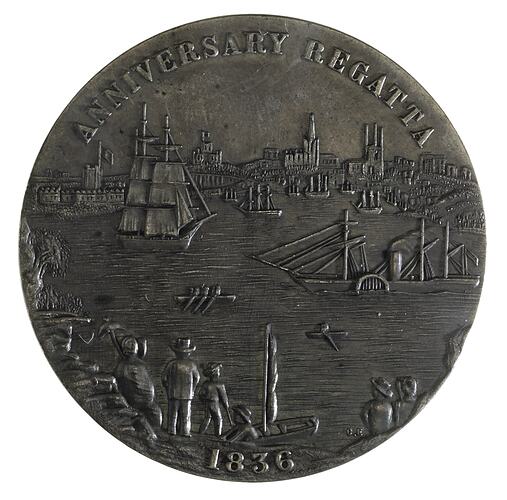 Medal - Australias 150th Anniversary, Sydney Regatta, 1938 AD