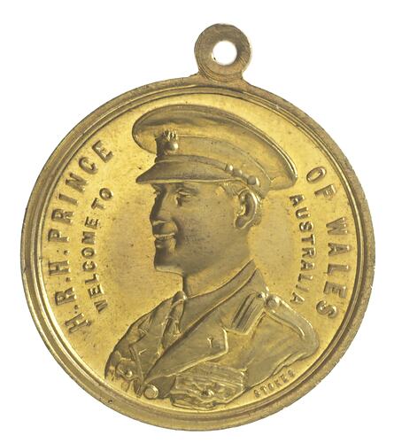 Medal - Visit of the Prince of Wales to Geelong, 1920 AD