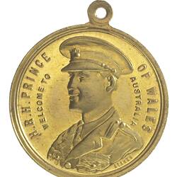 Medal - Visit of the Prince of Wales to Geelong, 1920 AD