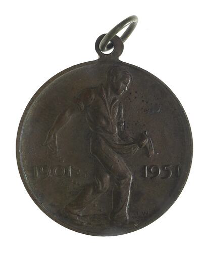 Medal - 50th Anniversary of Commonwealth of Australia Schools, 1951 AD