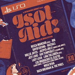 Isol-Aid Online Music Festival, Edition 18, Designed by Sebastian White, 18-19 July 2020
