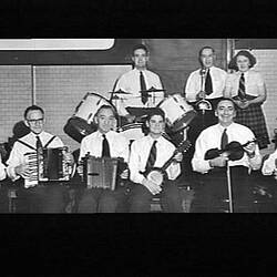 Photograph - H.V. McKay Massey Harris, Sunshine Factory Novelty Band, Sunshine, Victoria, Sep 1948