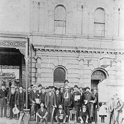 Negative - Ballarat Star Office, Victoria, circa 1900