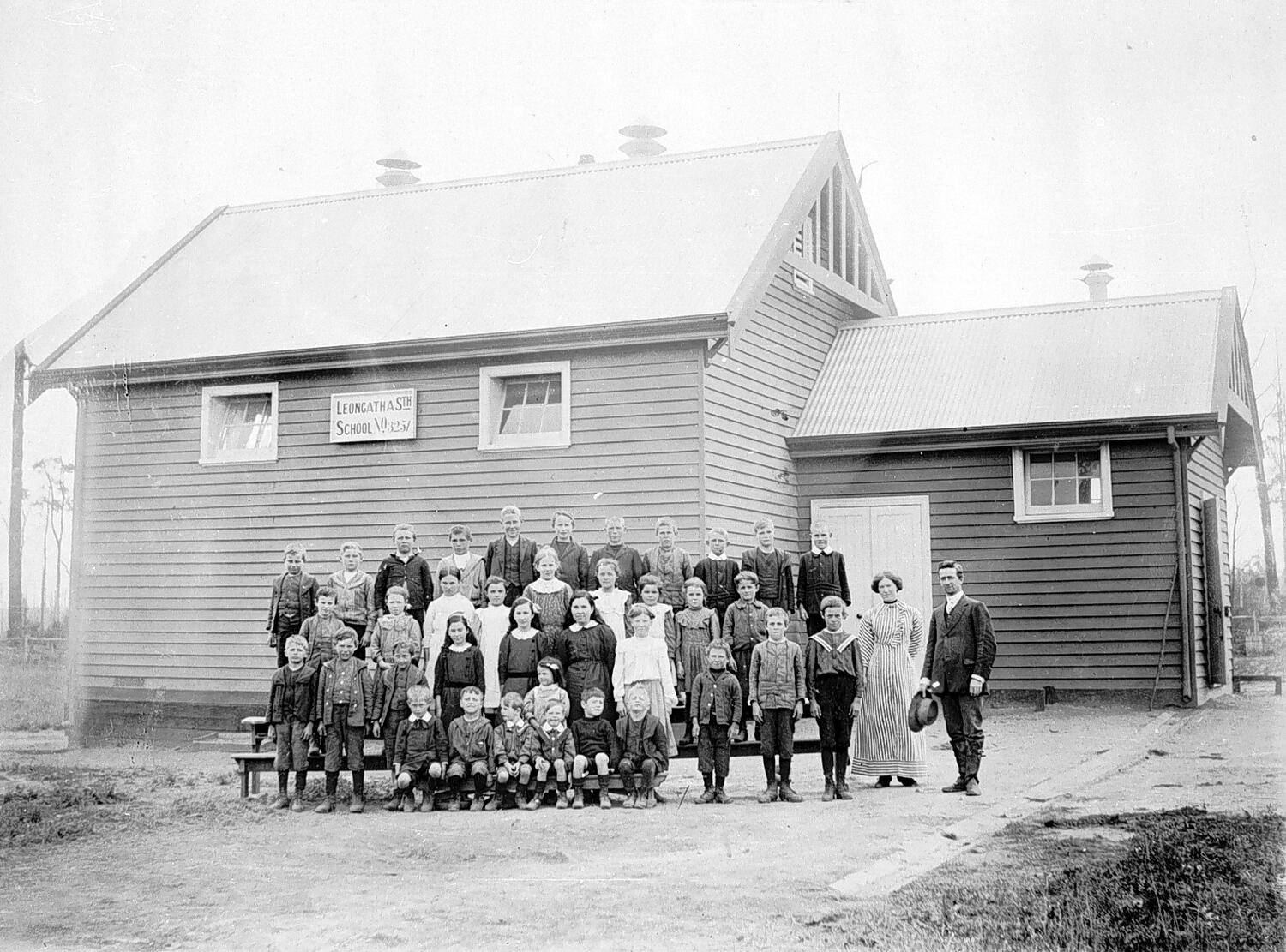 Negative - Leongatha, Victoria, Circa 1910