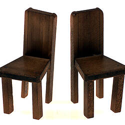 Doll's House and Furniture - Chairs