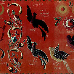 Reference Sheets - Hindeloopen Folk Art