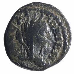 Coin - Ae18, Thessalonica, Ancient Macedonia, Ancient Greek States, circa 25 BC
