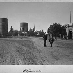 Photograph - Main Street, by A.J. Campbell, Echuca, Victoria, 1894