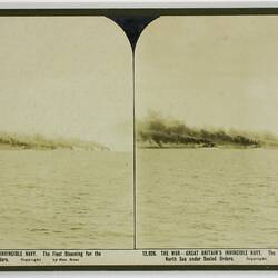 Rose Stereograph - 'Great Britain's Invincible Navy'