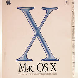 Disk - Apple Macintosh Software, OS X  v10.0 (Cheetah) Compact Disk, 2001