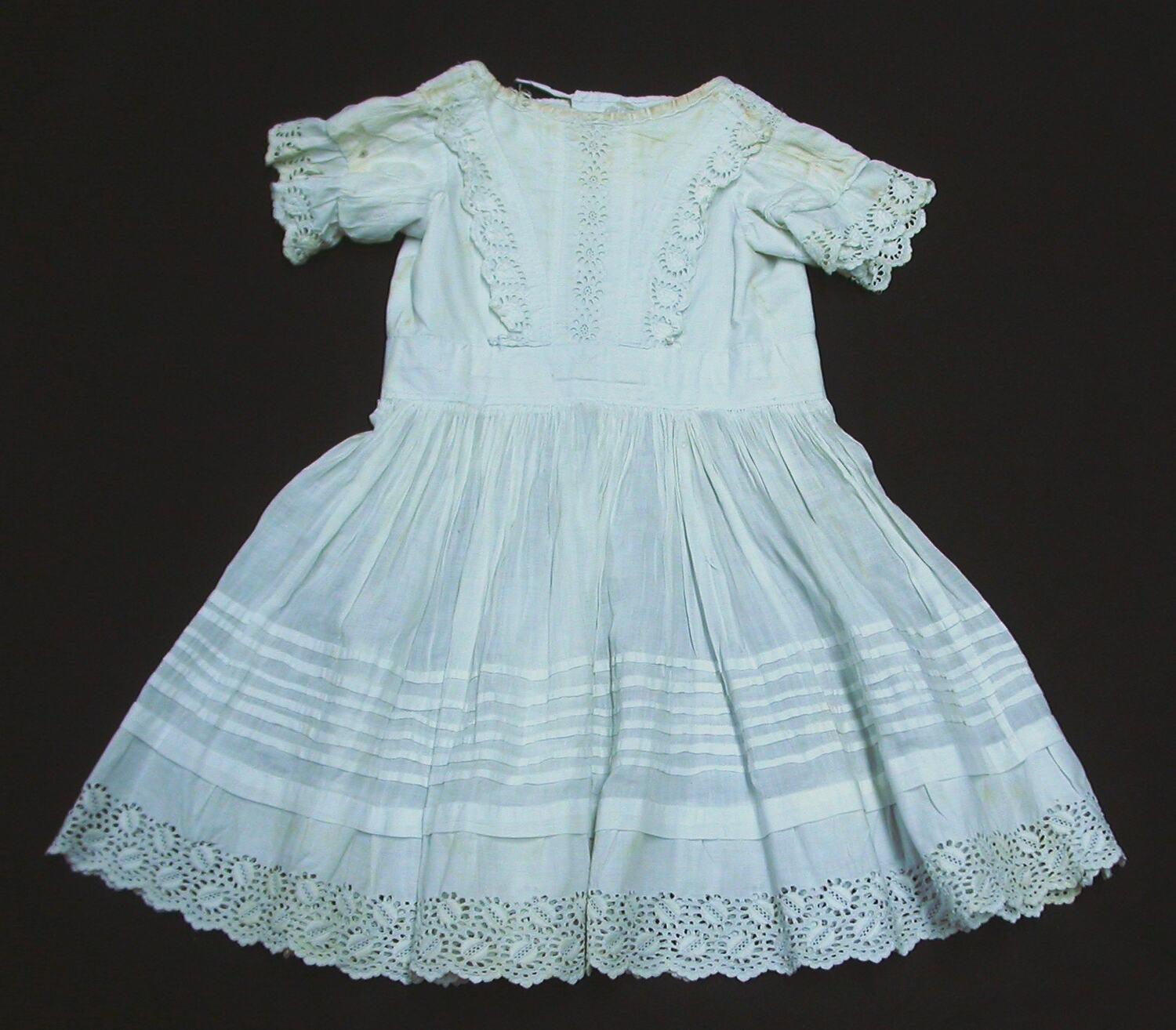 Petticoat - White Cotton, circa 1880-1910