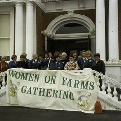 Digital Photograph - Participants Outside Ararat Town Hall, Women on Farms Gathering, Ararat, 1996