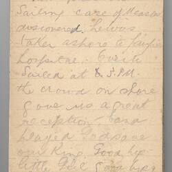 Diary - World War I, Corporal S. W. Siddeley, 21 Oct 1914 -15 Jan 1915