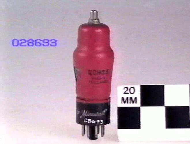 Electronic Valve - Philips, Triode Hexode, Type ECH33, c 1950