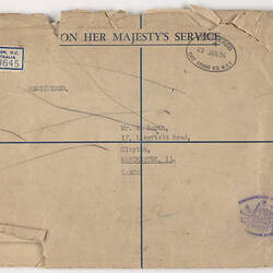 Envelope - Commonwealth of Australia, 1955