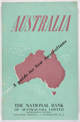 Booklet - Australia: A Guide for New Australians, 1955