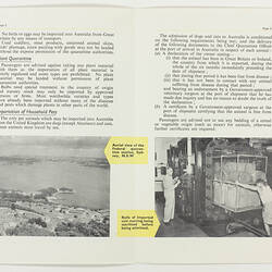 Booklet - Facts about Quarantine in Australia, circa 1955