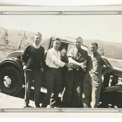 Photograph - Phar Lap's Entourage, Agua Caliente, 1932