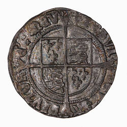 Coin - Groat, Henry VIII, England, Great Britain, 1526 - 1544 (Reverse)