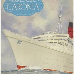 Brochure - Caronia, Cunard Line Brochures