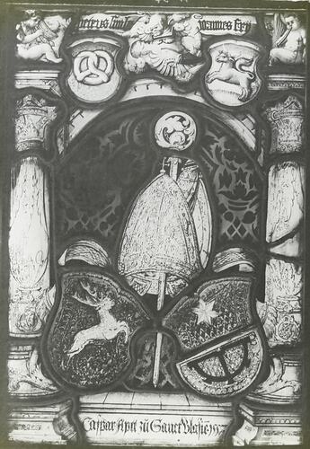 Lantern Slide - Swiss Glass Panel, 1909-1930