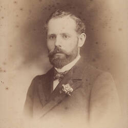 Digital Image - Portrait of Frederick Kemp, circa 1880