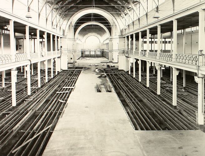 Photograph - Programme '84, Timber Floor Replacement in the Great Hall ...